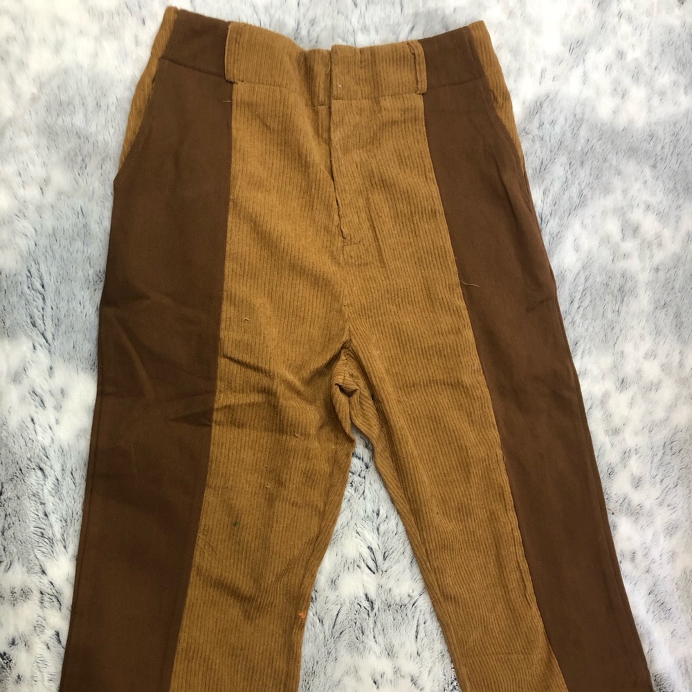 Brown corduroy pants